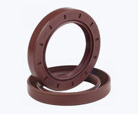 Cylinder Oil Seal Viton Rubber Rotary Double Lips TC Oil Seal